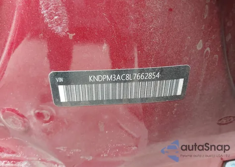 2020 Kia Sportage Lx from USA, damaged, VIN KNDPM3AC8L7662854